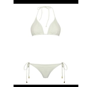 Pink House Mustique Chalk White Bikini Set
